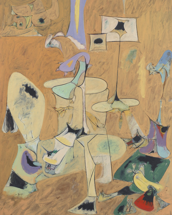 Arshile Gorky, The Betrothal, II (1947), olio su tela